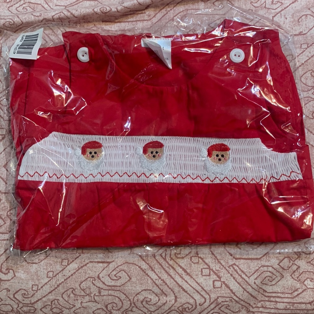 Santa long John suit Christmas boys